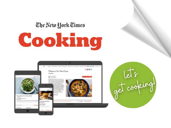Let’s get cooking with New York Times Cooking!